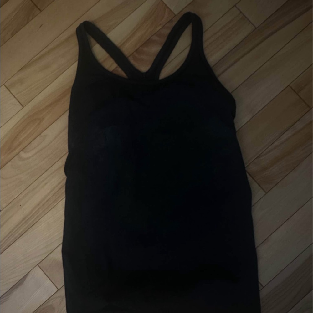 lululemon athletica Black Tank Top